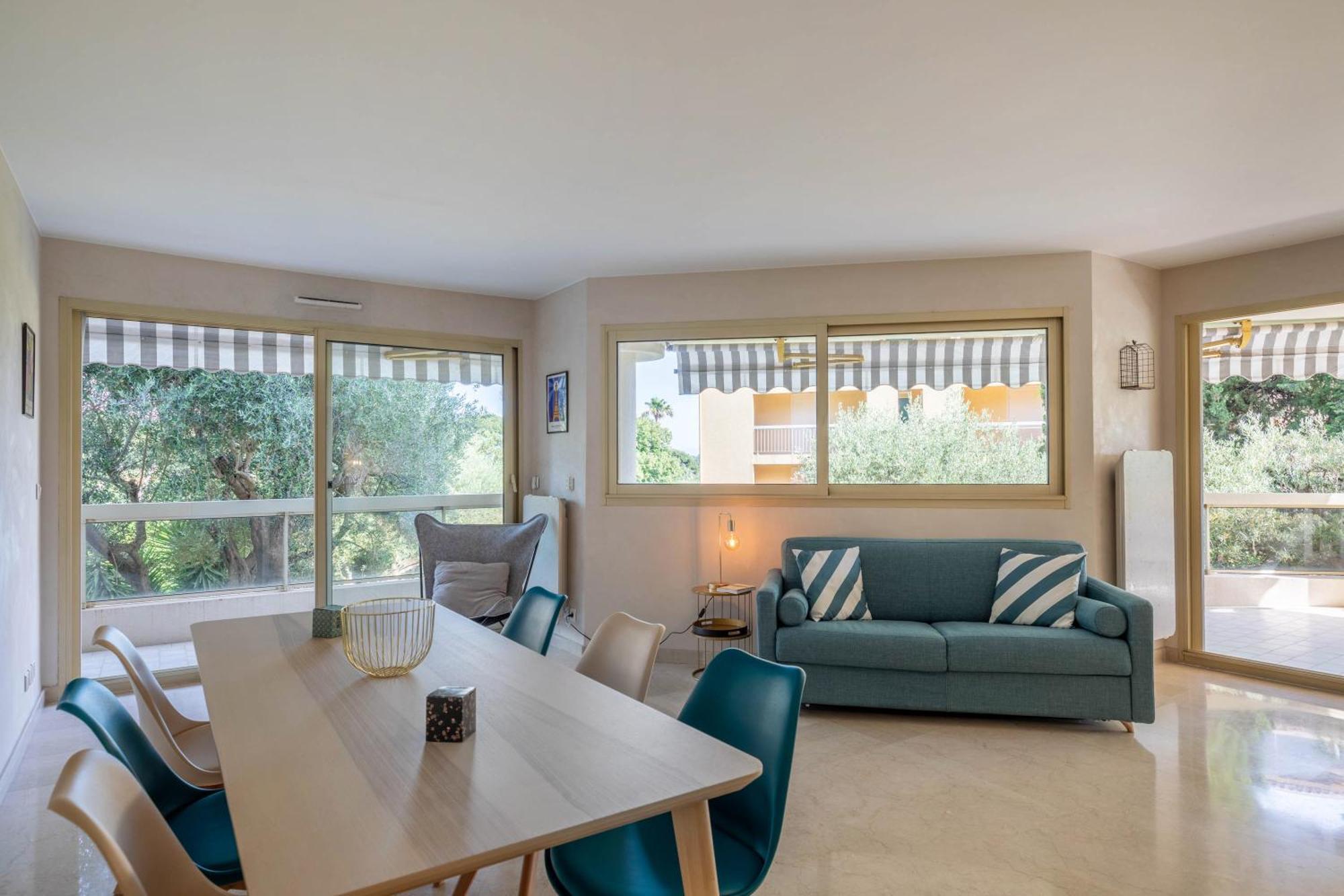 Tanit Piscine, 6 Couchages, Parking Apartment Antibes Exterior foto